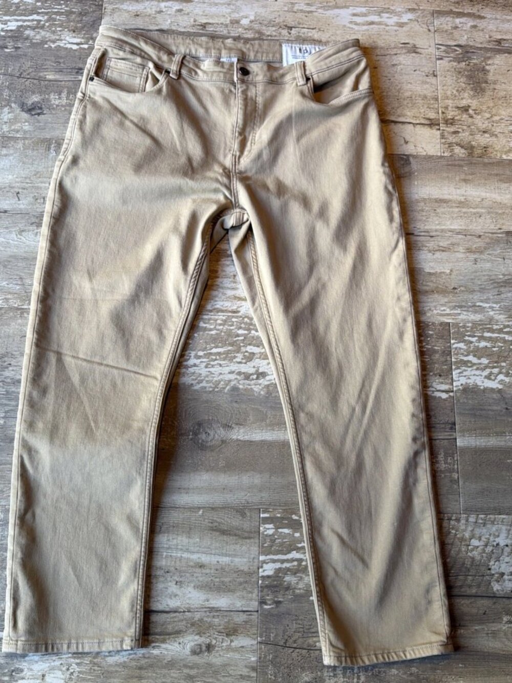 TPJ The Perfect Jean Slim Thick Khaki Jeans Men’s 38x30
